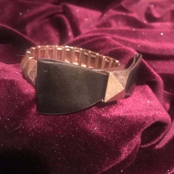 BCBGeneration Rose Gold Stretch Bow Tie Bracelet - Picture 4 of 8